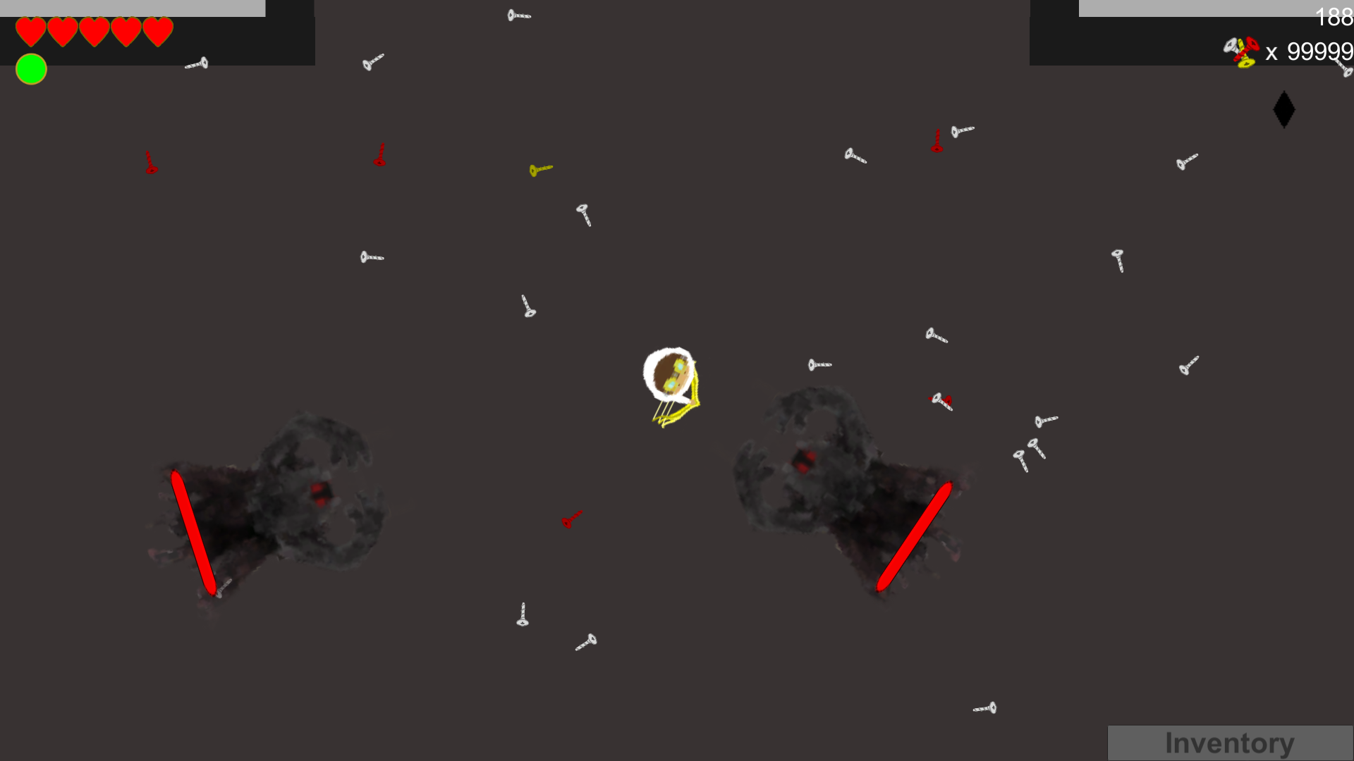 Shadow Creatures surround you.