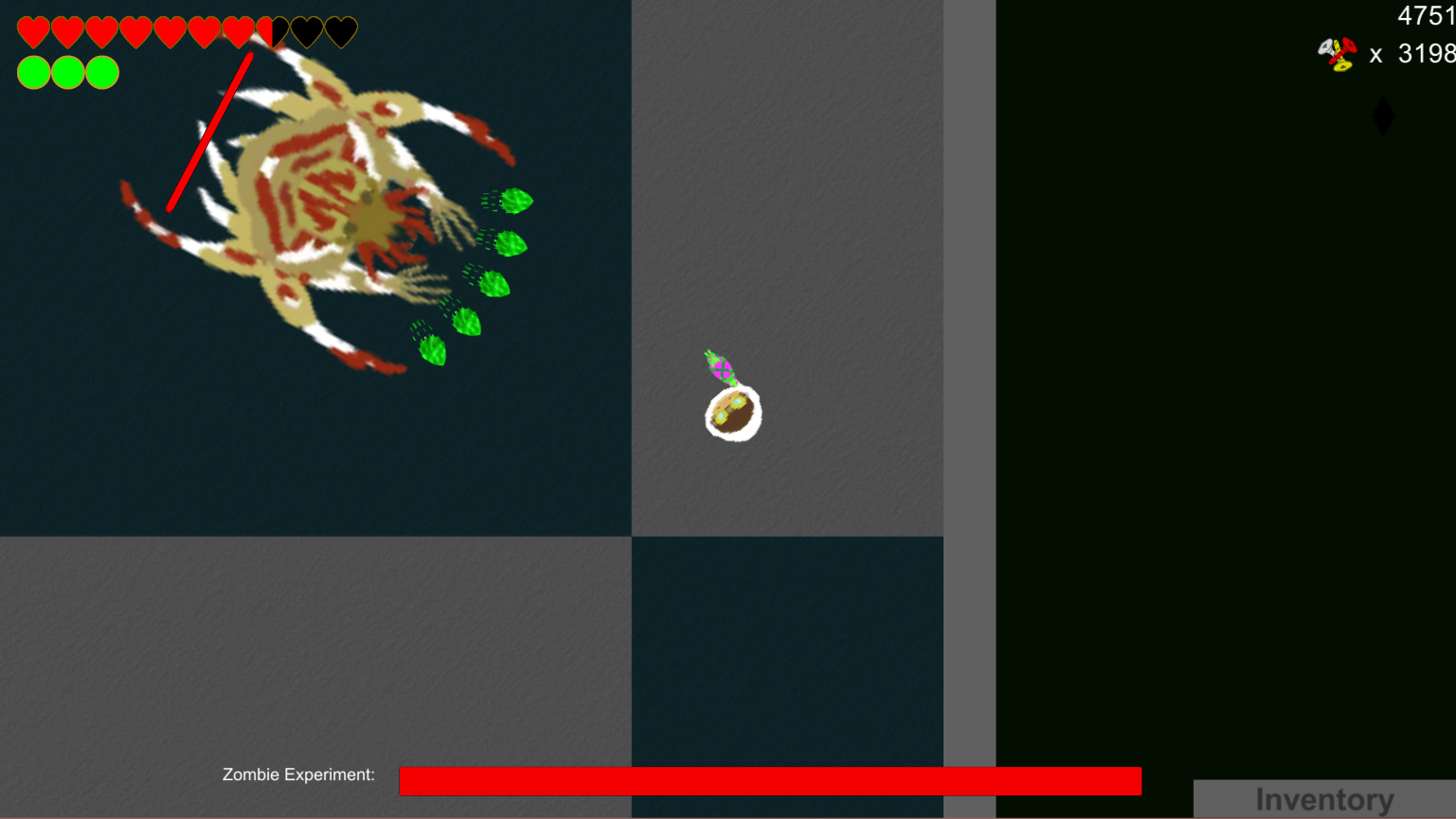 Zombie Experiment Boss Fight