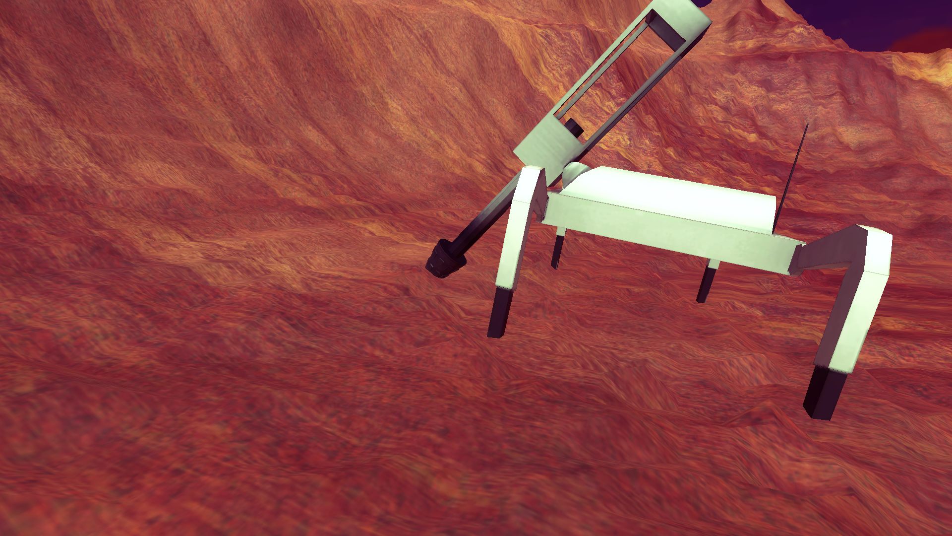 Picture of mining drill