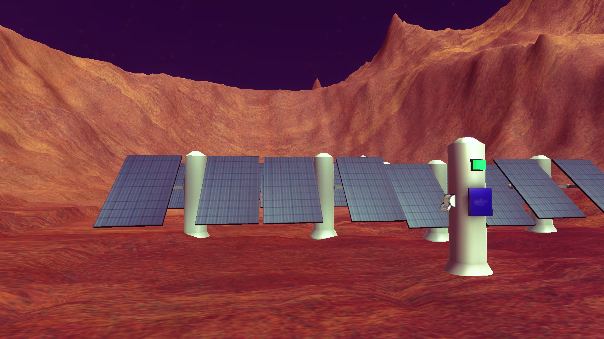 Picture of solar array