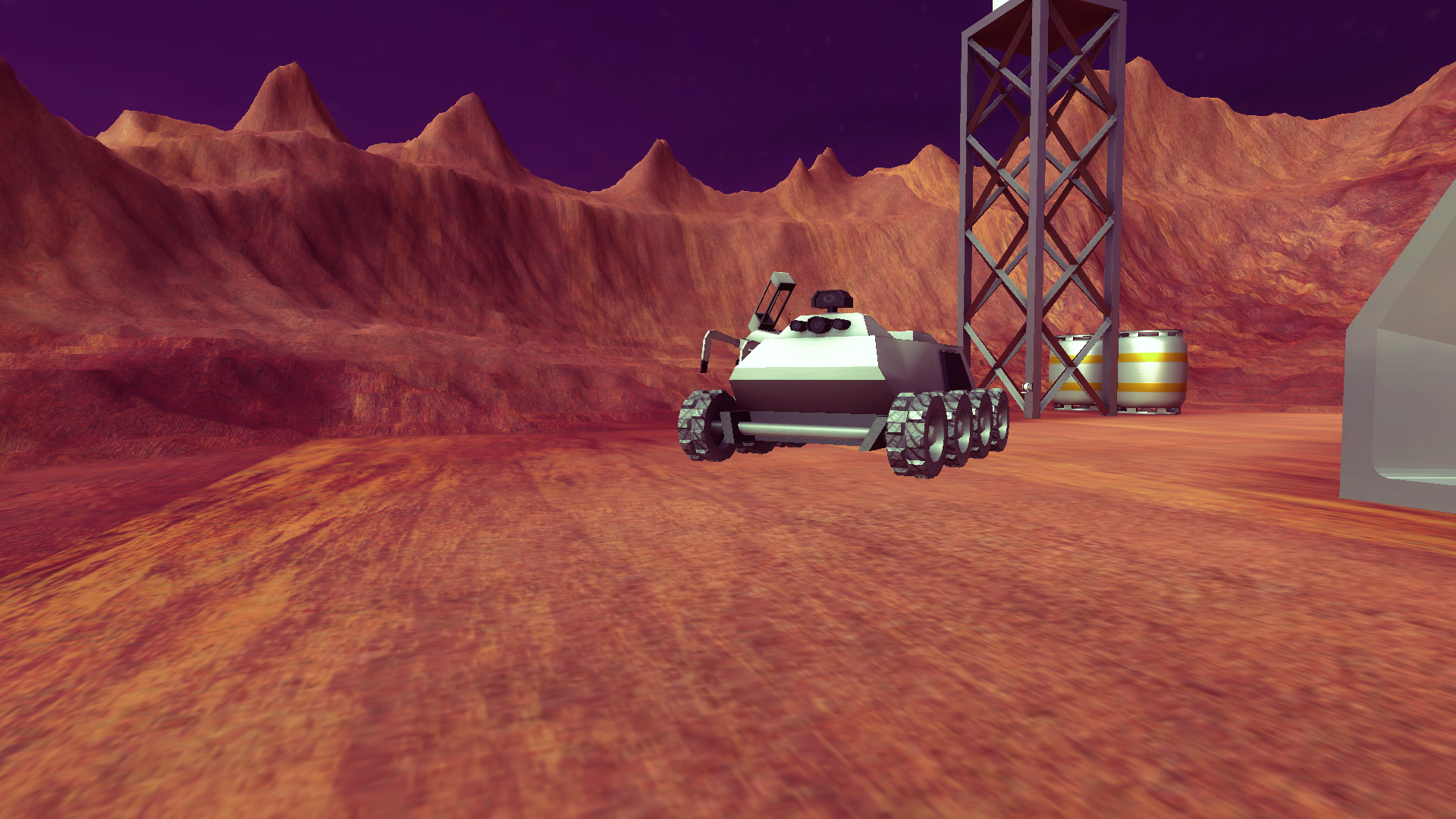 Picture of the Mar's Rover