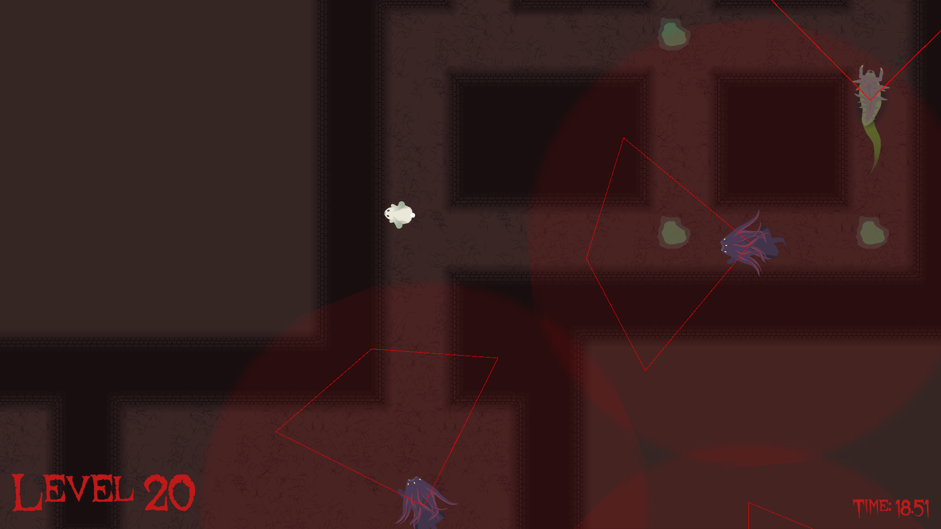 Beast's listening for disturbances in the rabbit hole!