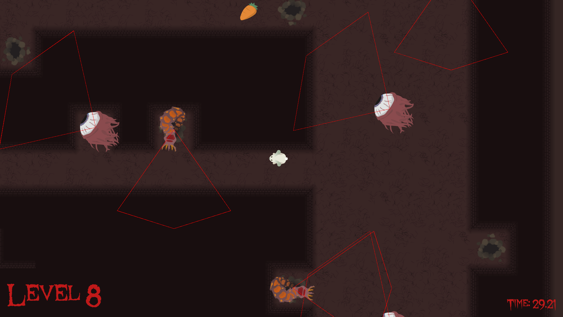 Dhole's tunnelling around the rabbit hole!